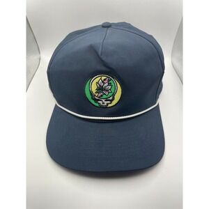 Imperial Grateful Dead Stealie Performance Rope Hat Navy Blue Snapback L76256
